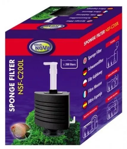 10x Aqua Nova Eck-Schwammfilter bis 200L HMF Filter Hamburger Mattenfilter