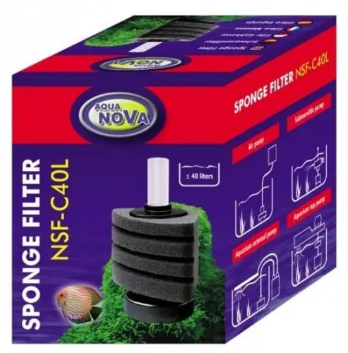 10x Aqua Nova Eck-Schwammfilter bis 40L HMF Filter Hamburger Mattenfilter