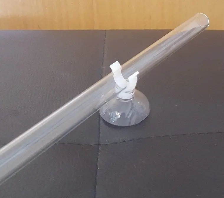 10x Futterrohr aus Acrylglas 16mm L