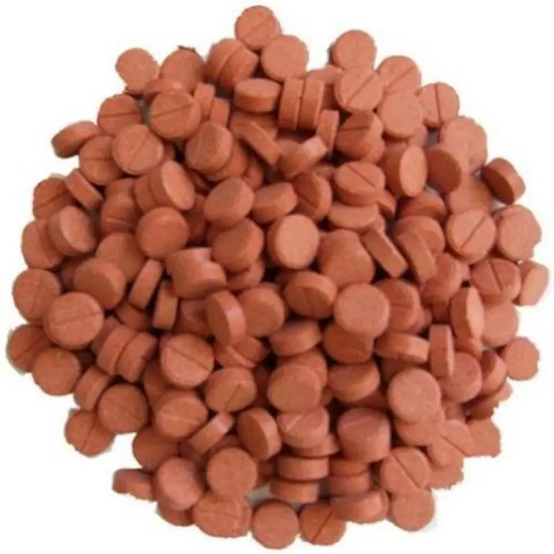 11mm Astaxantin Tabletten 500g Haft Rot Futtertabletten Welstabletten Welsfutter