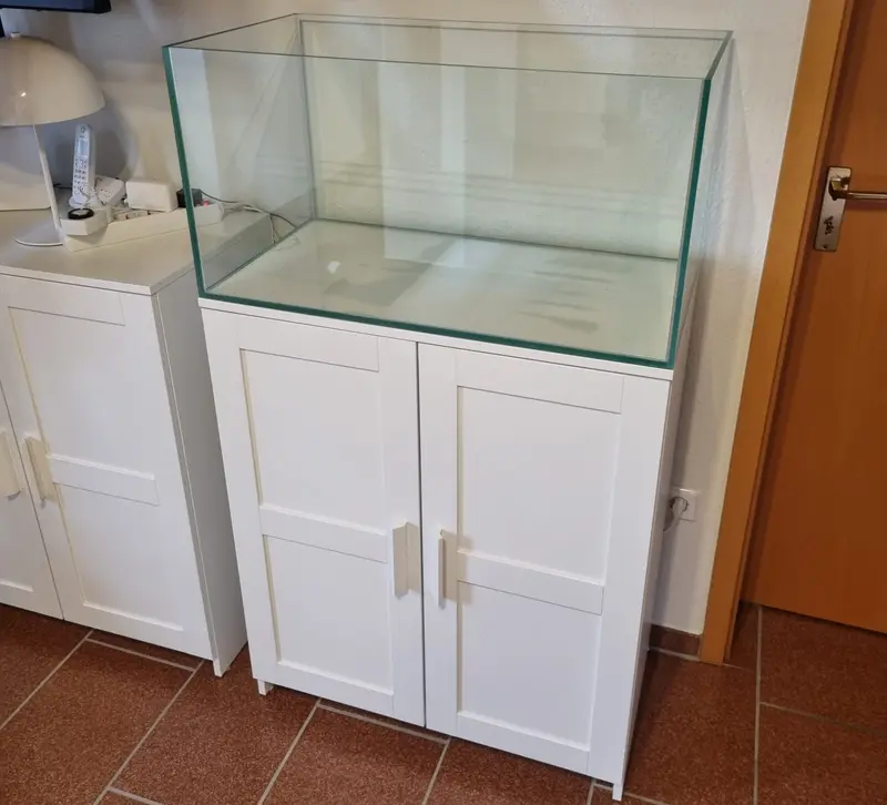 128L Aquarium 78x41x40 cm IKEA Brimnes - Versandkostenfrei!