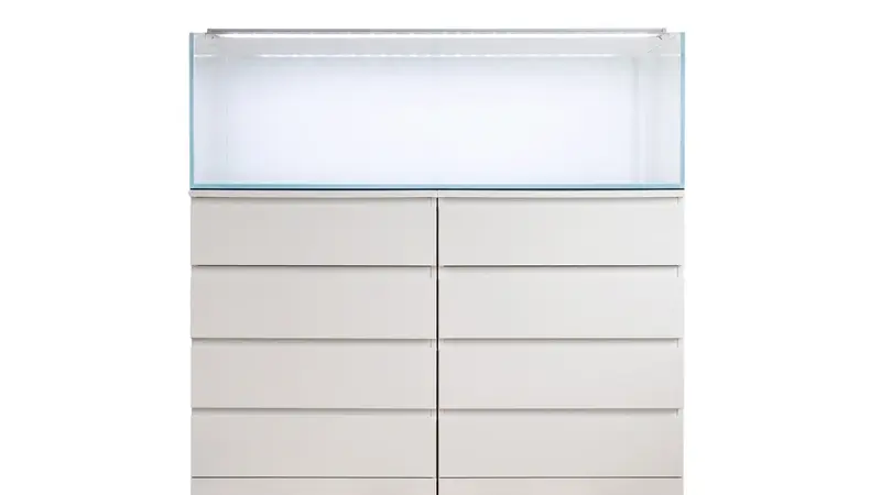 166L Aquarium 140x39,5x30 cm IKEA Kullen - Versandkostenfrei!