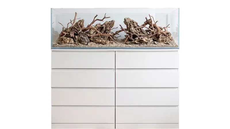 221L Aquarium 140x39,5x40 cm IKEA Kullen - Versandkostenfrei!