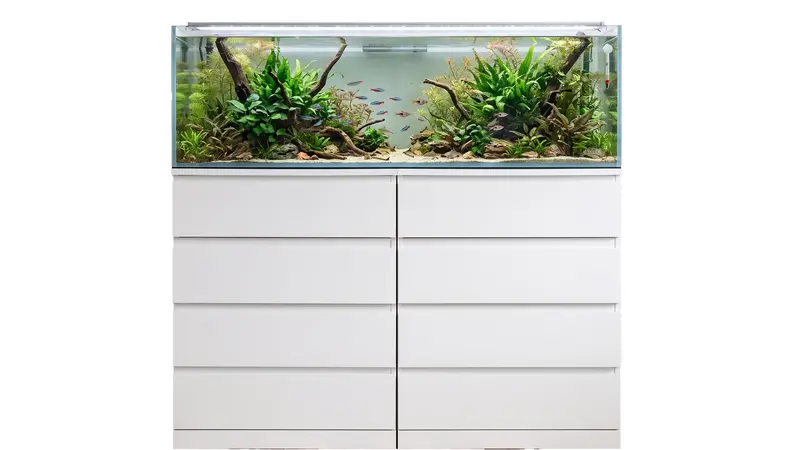 277L Aquarium 140x39,5x50 cm IKEA Kullen - Versandkostenfrei!