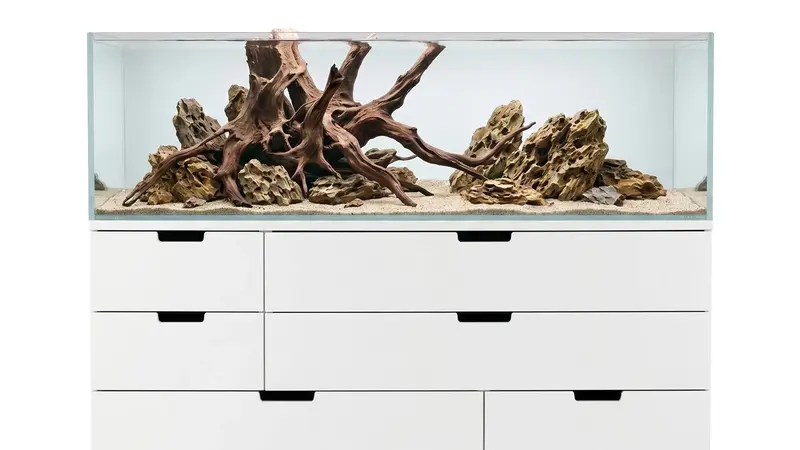 282L 120x47x50cm (LxTxH) Aquarium IKEA Nordli - Versandkostenfrei!