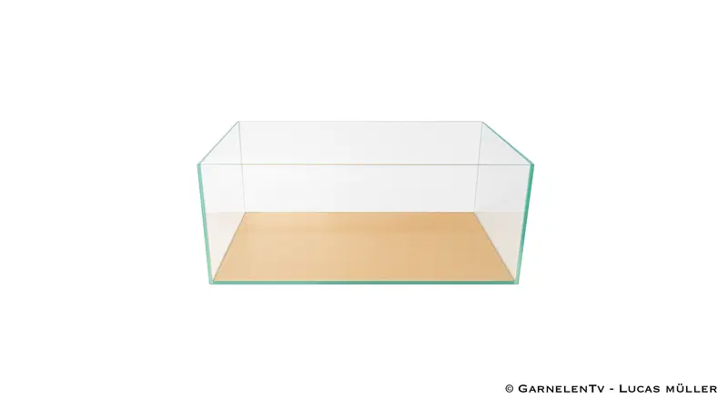 45F Weißglas Aquarium 45x27x20 cm 24L