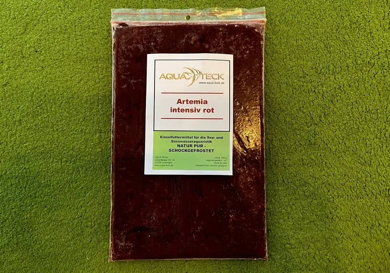 500g Artemia intensiv rot - Frostfutter