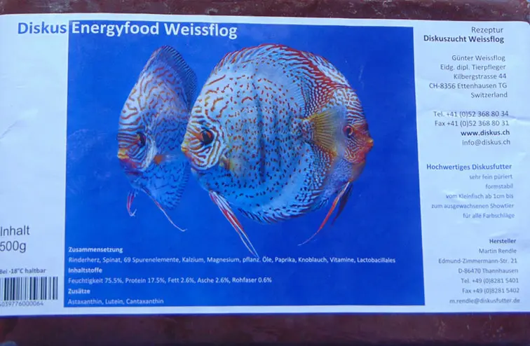 500g Diskus Energyfood Weissflog