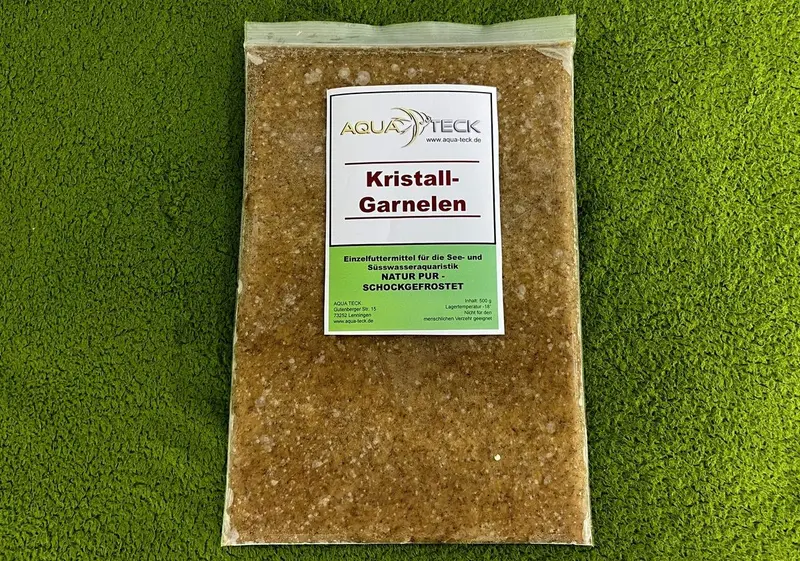 500g Kristall-Garnelen - Frostfutter