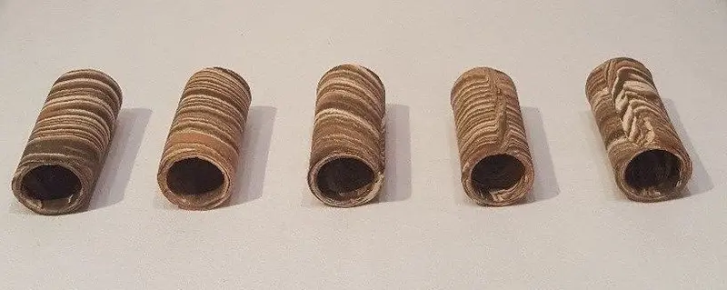 5x Tonröhre Laichhöhle 6cm bunt für Welse, Krebse Aquarium Deko