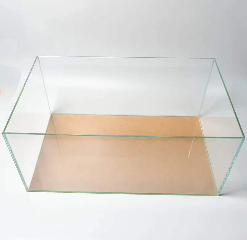60F Aquarium 60x30x25 cm 45L Weißglas - Versandkostenfrei!