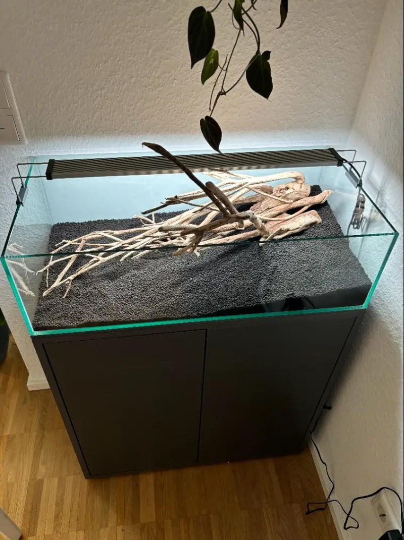 73L Aquarium 69,5x35x30 cm IKEA Eket - Versandkostenfrei!
