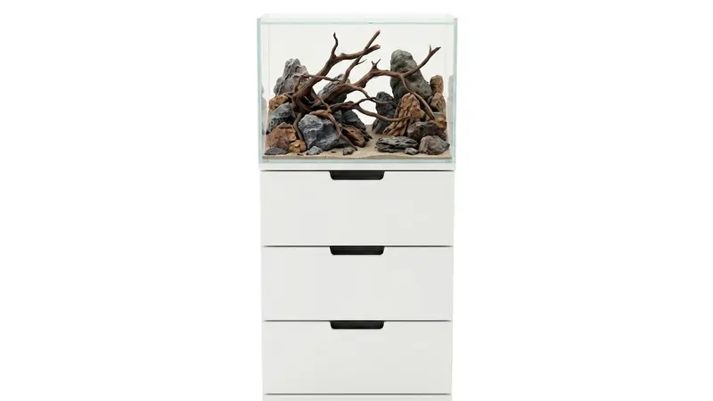 75L Aquarium 40x47x40 cm IKEA Nordli - Versandkostenfrei!