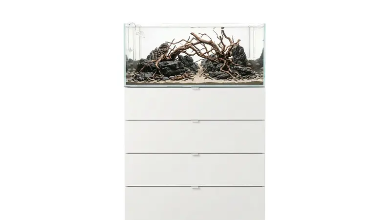99L Aquarium 70x47x30 cm IKEA Vihals - Versandkostenfrei!