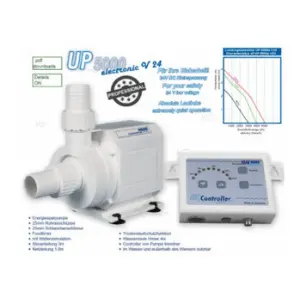 Abschäumerpumpe UP 5000 24 V mit Controller