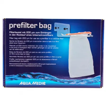 Acrylhalter mit Filterbeutel mit 200 μm Aqua Medic