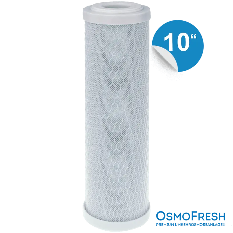 Aktivkohle Blockfilter 10"