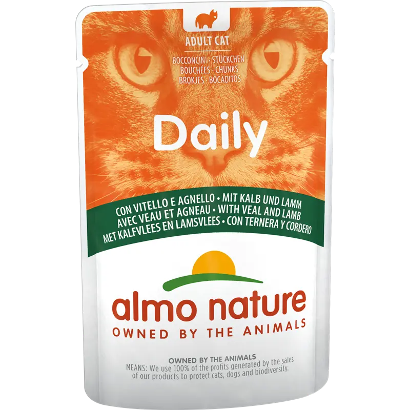 Almo Nature P.B. Daily Menu Kalb & Lamm 70 g