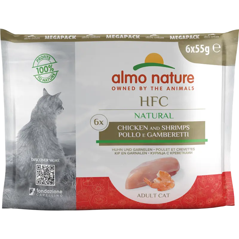 Almo Nature P.B. MP Natural Huhn & Garnelen 330 g