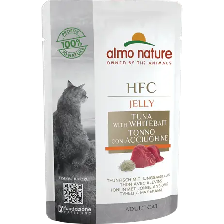Almo Nature P.B. Natural Jelly Thunfisch & Jungsardellen 55 g