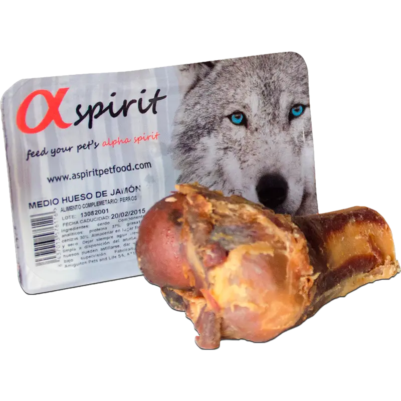 alpha spirit Schinkenknochen halb 150 g