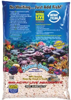 AMA Aragonite Live Reef Bodengrund