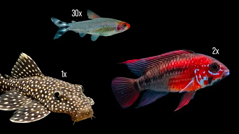 Amazonas Zierfisch - Set für 200 Liter