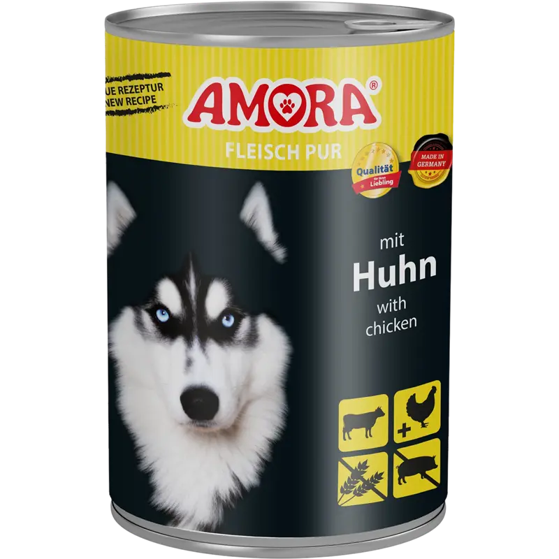 AMORA Fleisch Pur Adult Huhn 400 g