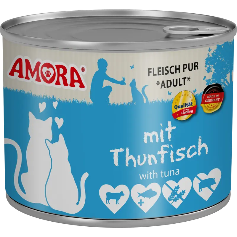 AMORA Fleisch Pur Adult Thunfisch 200 g