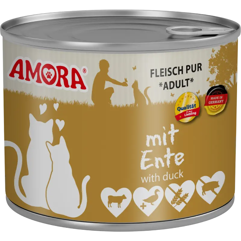 AMORA Fleisch Pur Ente 200 g