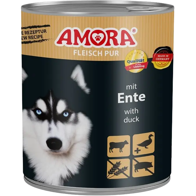 AMORA Fleisch Pur Ente 800 g