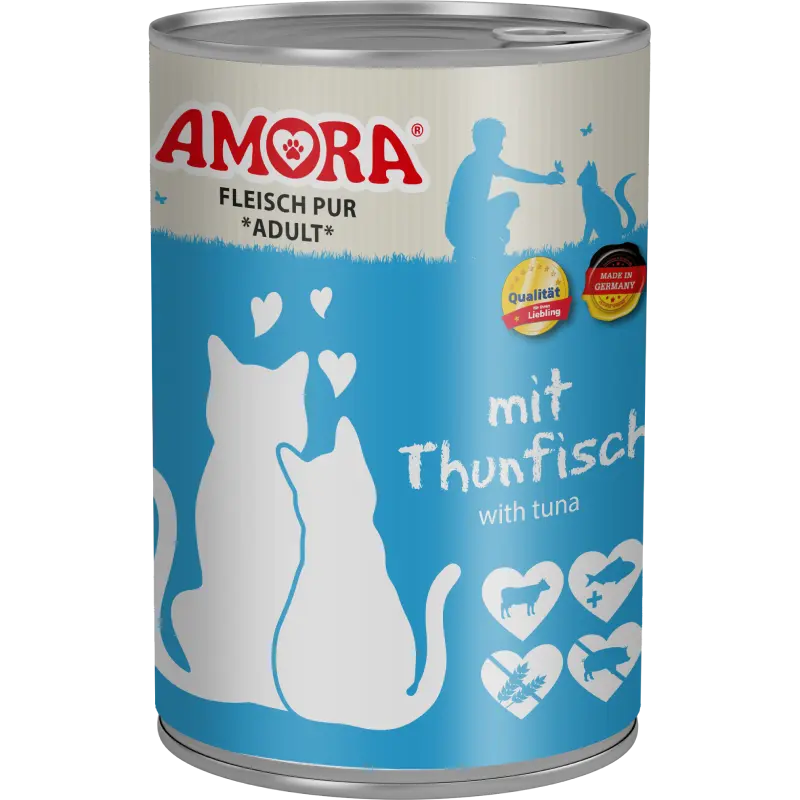 AMORA Fleisch Pur Thunfisch 400 g