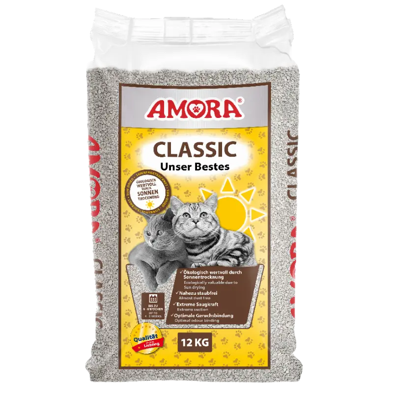 AMORA Katzenstreu Classic unser Bestes