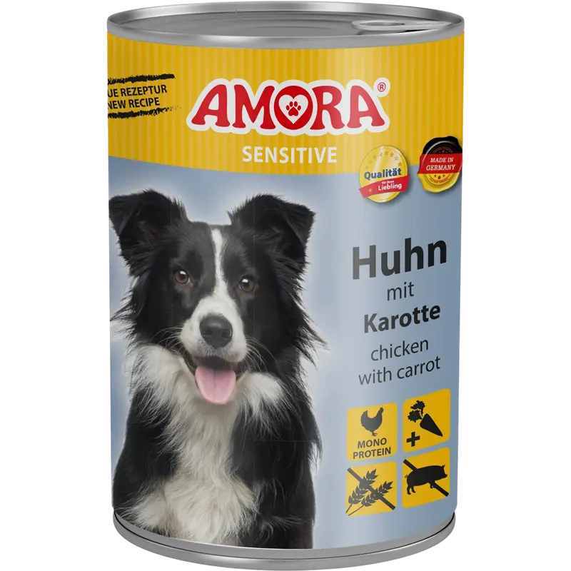 AMORA Sensitive Huhn & Karotte 400 g