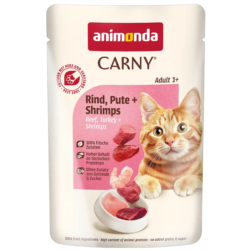 animonda Carny Adult Rind, Pute & Shrimps 85 g