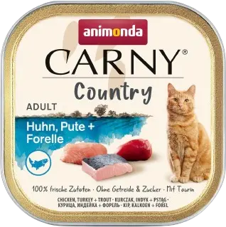 animonda Carny Country Huhn, Pute & Forelle 100 g