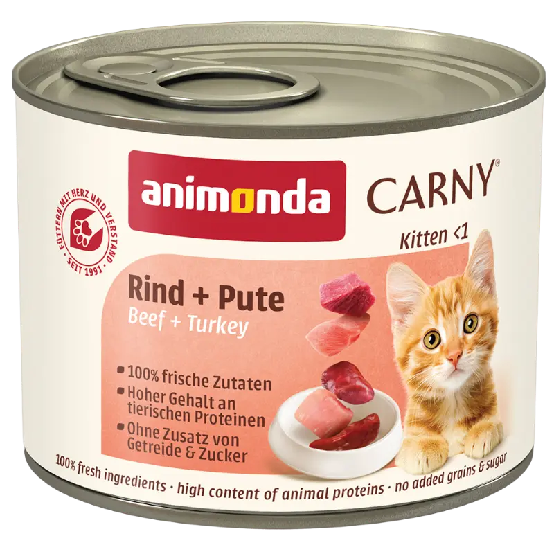 animonda Carny Kitten Rind & Pute 200 g