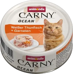 animonda Carny Ocean Weißer Thunfisch & Garnelen 80 g