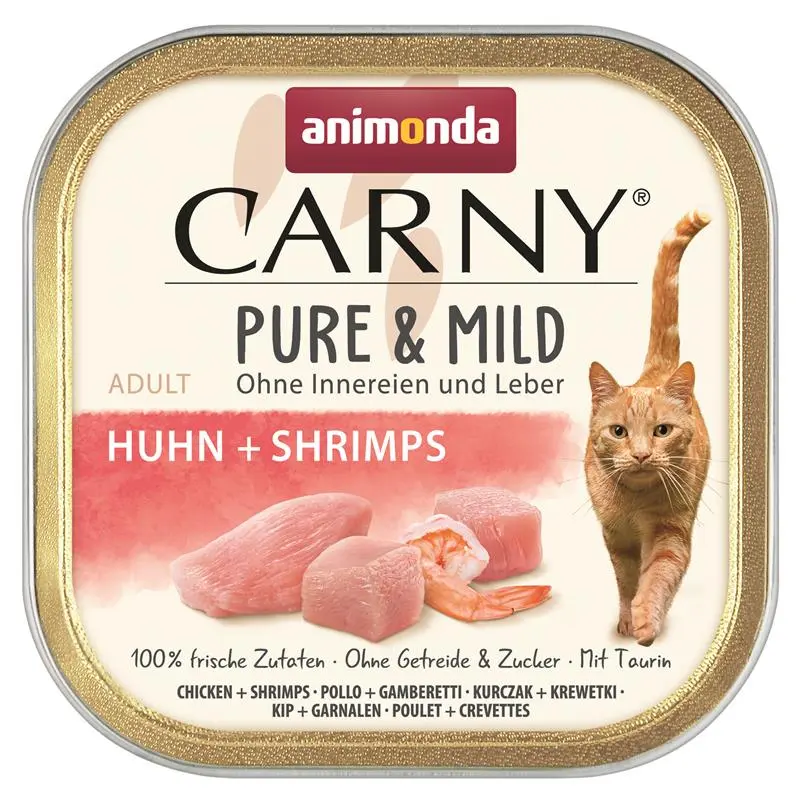 Animonda Carny Pure & Mild Adult Huhn & Shrimps 100g