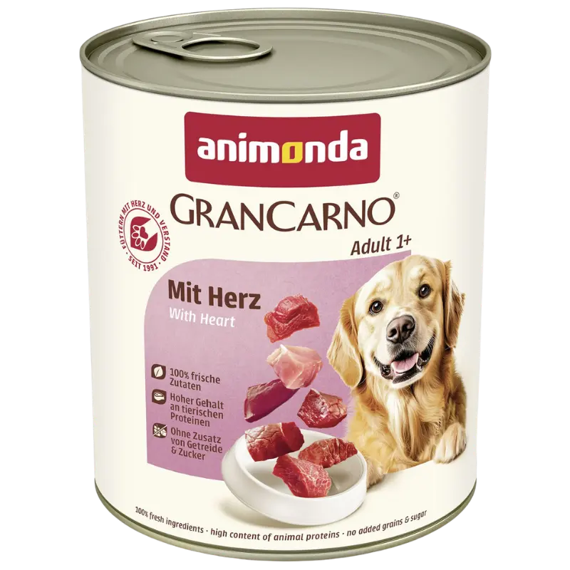 Animonda GranCarno Adult mit Herz 800 g