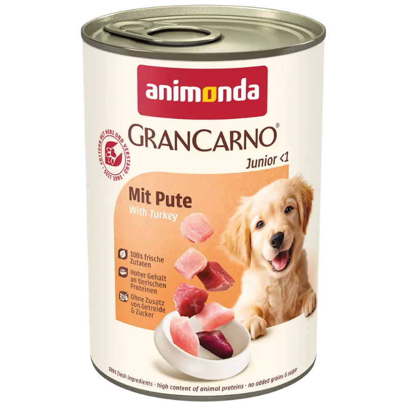 animonda GranCarno Junior mit Pute 400 g