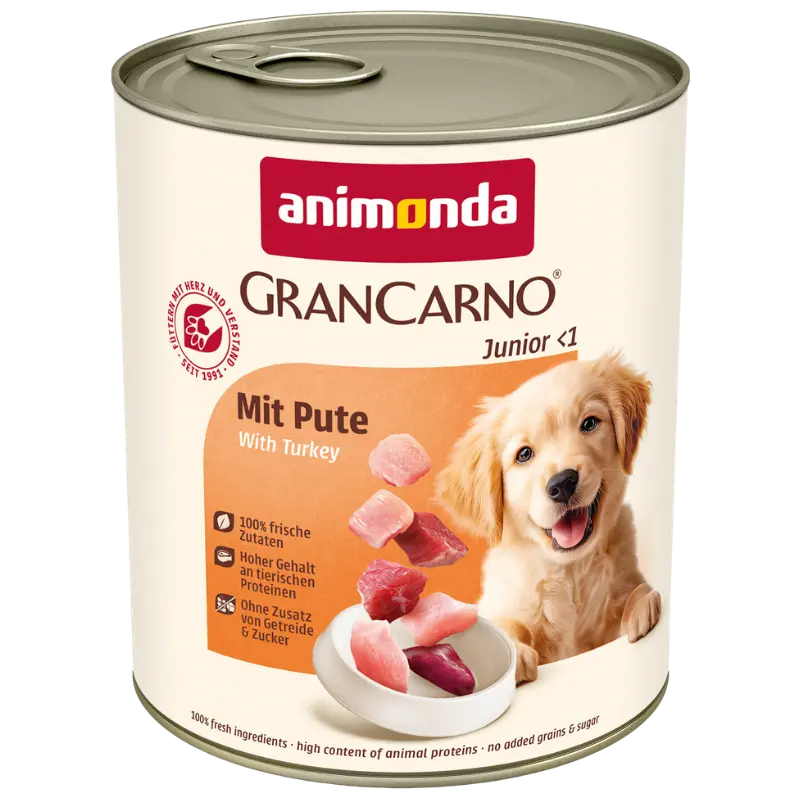 Animonda GranCarno Junior mit Pute 800 g