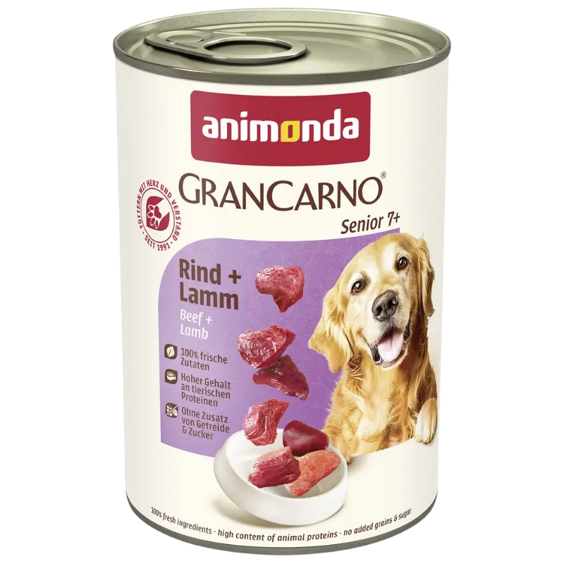 animonda GranCarno Senior Rind + Lamm 400 g