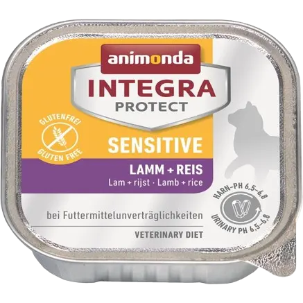 animonda Integra Protect Cat Sensitive Lamm + Reis 100 g