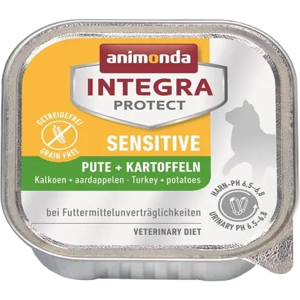 animonda Integra Protect Cat Sensitive Pute + Kartoffeln 100 g