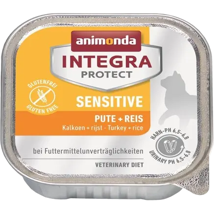 animonda Integra Protect Cat Sensitive Pute + Reis 100 g