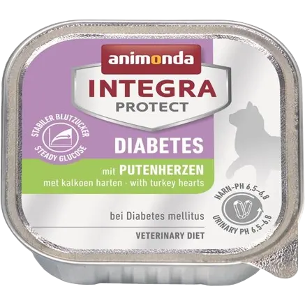 animonda Integra Protect Diabetes Putenherzen 100 g