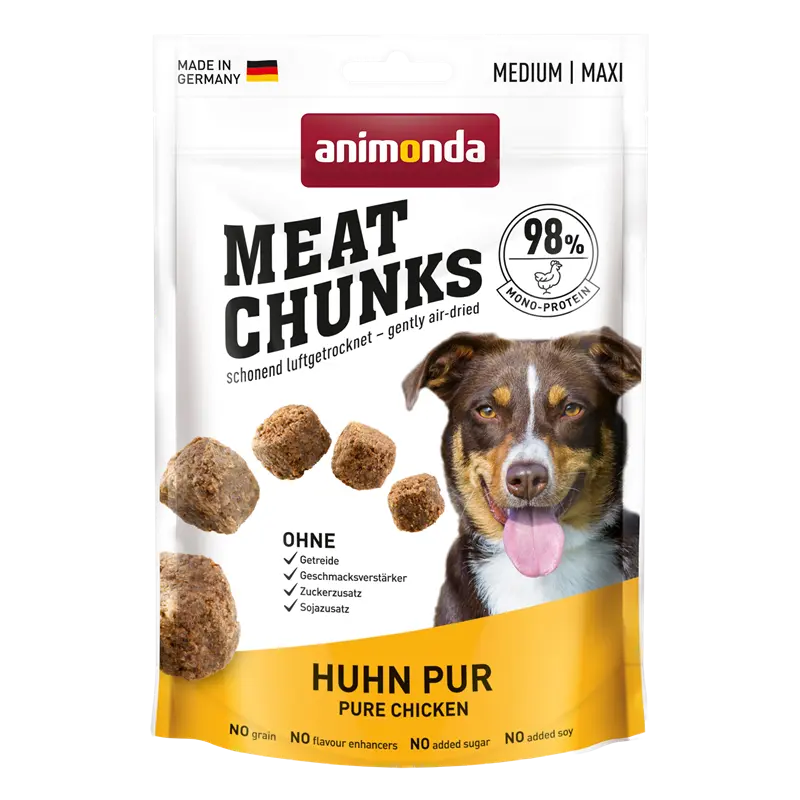 animonda Snack Meat Chunks Huhn pur 80 g