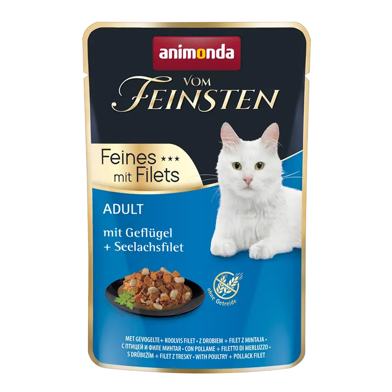 animonda Vom Feinsten Adult Geflügel & Seelachs 85 g