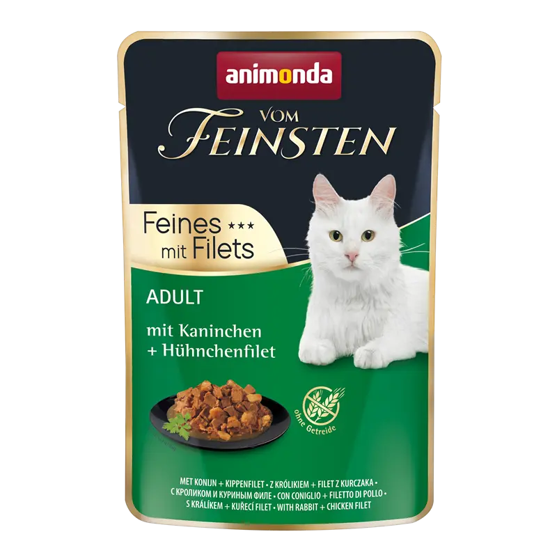 animonda Vom Feinsten Adult Kaninchen & Hühnchenfilet 85 g